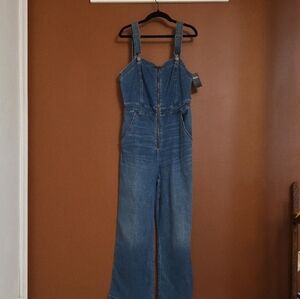 Hollister Women's Classic Blue Overalls